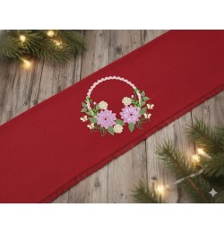 Easter Wreath Embroidery Design