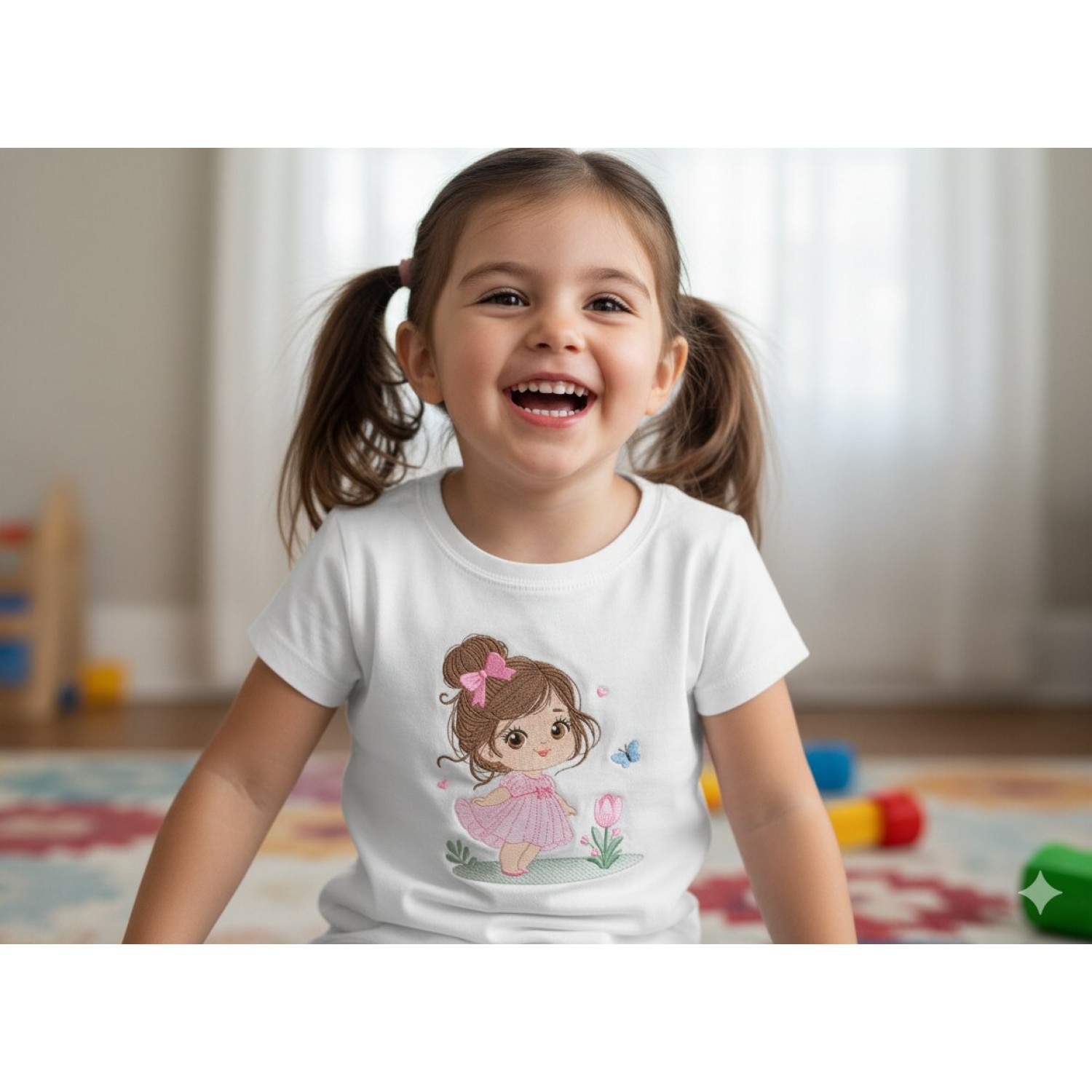 Baby girl embroidery designs