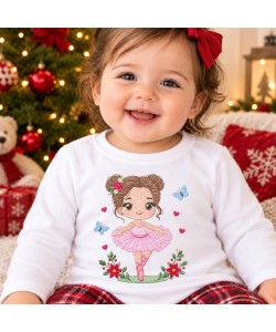 Ballerina Girl Machine Embroidery Ballerina Girl Machine Embroidery