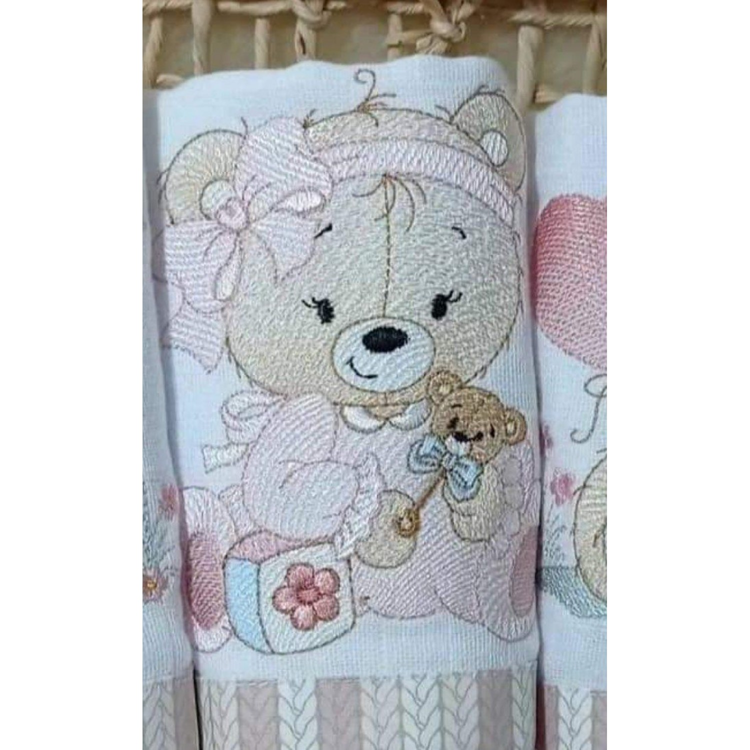 Beautiful Baby Bear Embroidery Design