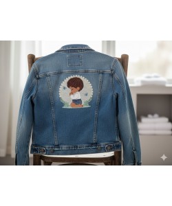 Boy Pray embroidery design