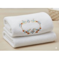 Butterfly Floral Frame Embroidery Design