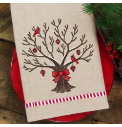 Christmas Trees Machine Embroidery Design