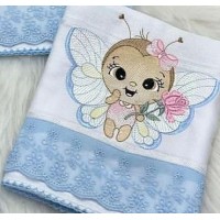 Cute Butterfly Embroidery Design
