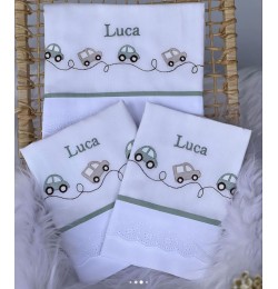 Cute Cars Embroidery Design