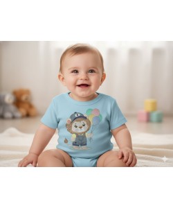 Cute Lion Embroidery Design