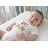 Cute Owl Embroidery Design