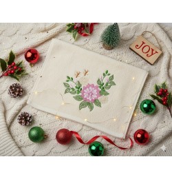 Delicate Garden Blossom Embroidery Design