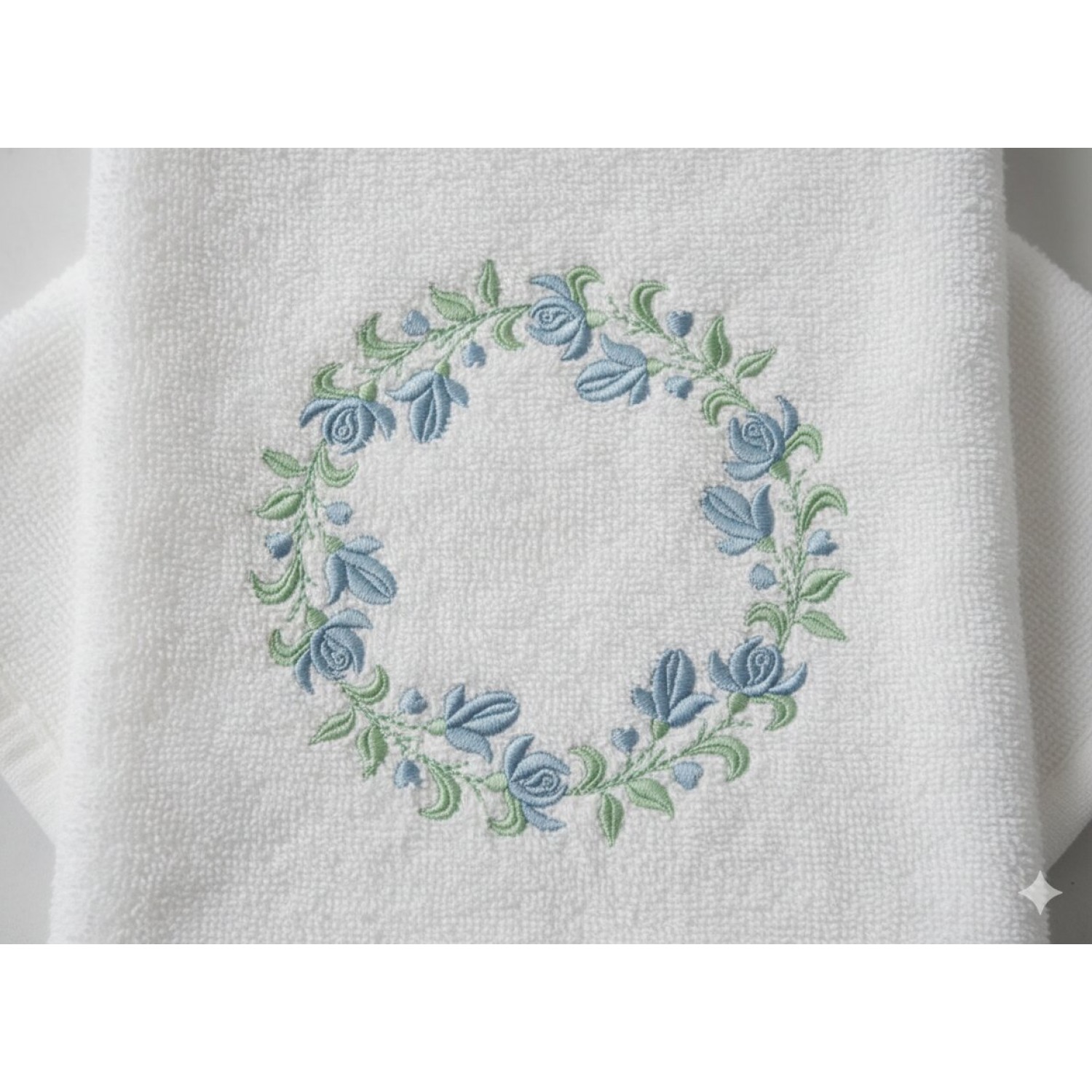 Floral Embroidery Frame Embroidery Design