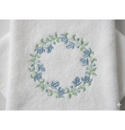 Floral Embroidery Frame Embroidery Design
