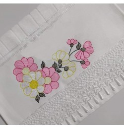 Flower With Butterfly Embroidery Design Flower With Butterfly Embroidery Design
