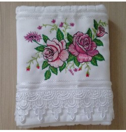 Flowers Rosa Embroidery Design