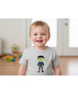 Frankenstein Monster Embroidery Design