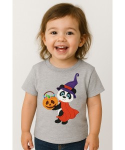 Halloween Panda Embroidery Design
