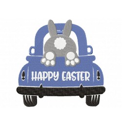Happy easter Embroidery Design