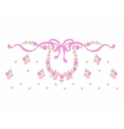 LACE AND LITTLE FLOWERS - FILL STITCH