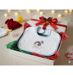 Little Christmas Angel Embroidery Design