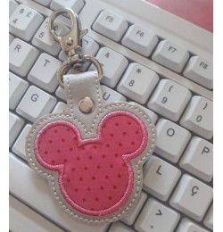 Mice Key Fob Set embroidery design digital instant download