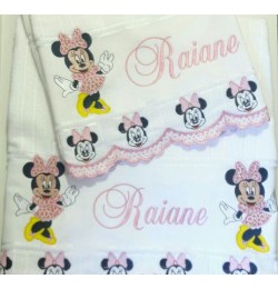 Minnie Mouse Border Embroidery Design