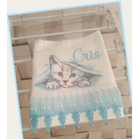 Nice Cat Embroidery Design