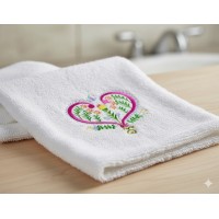 Polish Folk Heart Embroidery Design