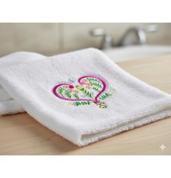 Polish Folk Heart Embroidery Design