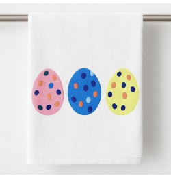 Polka Dot Easter Eggs Embroidery Design