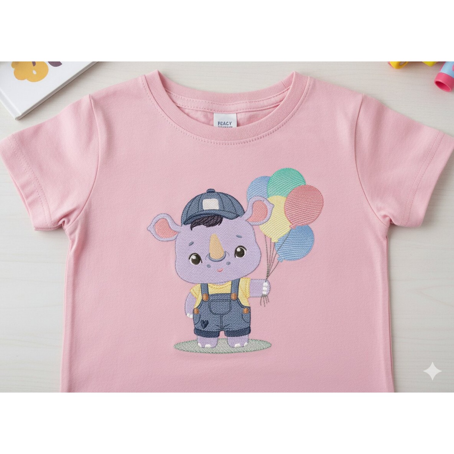 Rhino embroidery designs