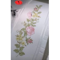 Roses Flower Embroidery Design