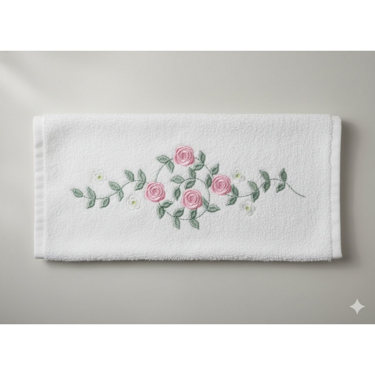 Roses machine embroidery pattern