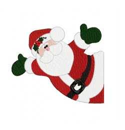 Santa Claus Embroidery Design 3 size