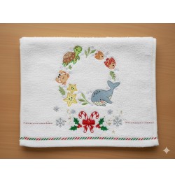 Sea Animals  Embroidery Design