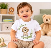Sweet Little Lion Machine Embroidery Design