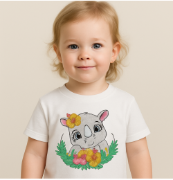 Tiny Safari Style Rhino Embroidery Design Tiny Safari Style Rhino Embroidery Design