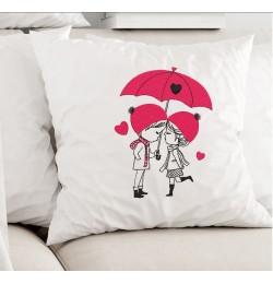 Valentine Couple Love Machine Embroidery