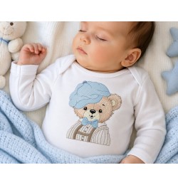 Vintage Teddy Bear Embroidery Design
