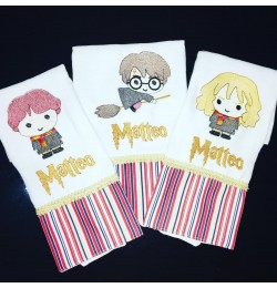 Wizard embroidery Design, wizard Machine Embroidery Design, Magic Boy Embroidery File, 5 sizes, 10 formats, Instant Download