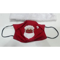 Face Santa Claus Embroidery Design, 3 Sizes ho ho ho